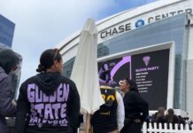 Golden State Valkyries: Bay Area parties it up at Thrive City outside Chase Center in San Francisco for new WNBA expansion team