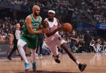 Cavs’ Caris LeVert (bone bruise in knee) questionable for Game 5