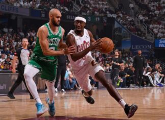 Cavs’ Caris LeVert (bone bruise in knee) questionable for Game 5