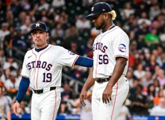 Astros’ Ronel Blanco suspended for foreign substance in glove