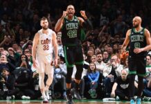 Celtics fend off Cavs, return to Eastern Conference finals