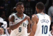 The Wolves were “completed” with Conley’s return, defeating the Nuggets to force a seventh game