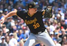 Pirates’ Paul Skenes holds Cubs hitless before exit after 6