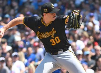 Pirates’ Paul Skenes holds Cubs hitless before exit after 6