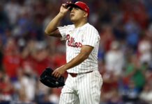 Ranger Suárez, Bryce Harper help Phillies to MLB-best 35th win