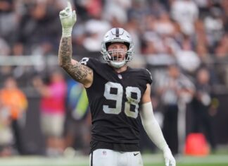 Sources — DE Crosby gets $7.2M raise from Raiders in reworked contract