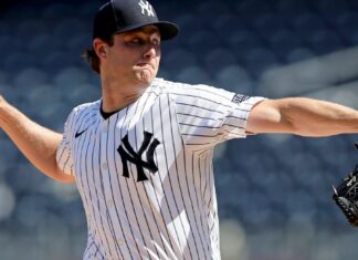 New York Yankees ace Gerrit Cole throws 2, 15-pitch innings
