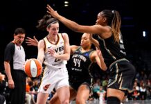 Caitlin Clark adjusting to playing in the WNBA, finishes first week on a high note