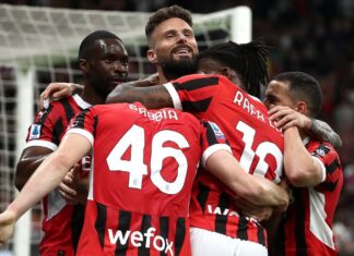World Cup winner scores in his final game for AC Milan ahead of MLS move to Will Ferrell’s Los Angeles FC