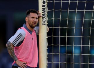 How many games will Messi play with Inter Miami before reporting for duty with Argentina?