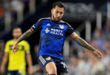 FC Cincinnati star Luciano Acosta named MLS Player of the Month for May