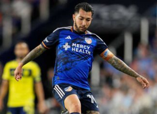 FC Cincinnati star Luciano Acosta named MLS Player of the Month for May