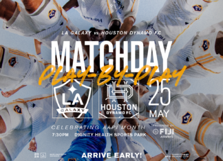 LA Galaxy Announce Programming Details for Home Match Against Houston Dynamo FC on Saturday, May 25