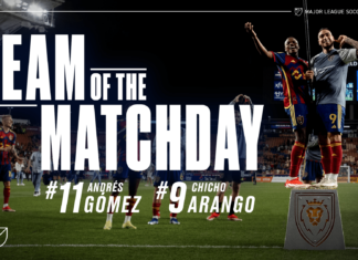 Chicho and Andrés Gómez Named to Team of the Matchday