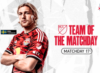 Emil Forsberg Named to MLS Team of the Matchweek, pres. by Audi