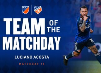 Luciano Acosta named to MLS Team of the Matchday for Matchday 15