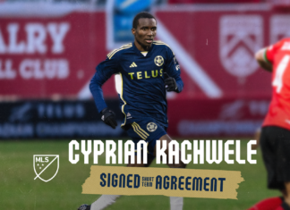 Whitecaps FC sign WFC2 forward Cyprian Kachwele to third MLS short-term agreement