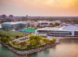 Northwestern football ‘staying home’ with temporary enhancements to the Lanny and Sharon Martin facility on lakefront