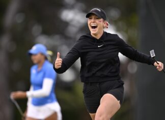 Rachel Heck earns clinching point as Stanford beats UCLA for NCAA women’s golf title