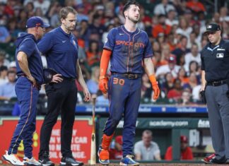 Astros’ Tucker (shin) to IL; Javier, Urquidy have TJ surgery