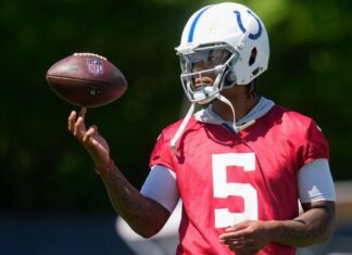 Colts hold Anthony Richardson out of practice as precaution