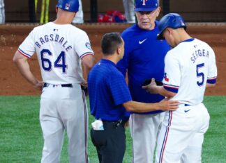 Rangers’ Corey Seager could miss multiple games due to hamstring