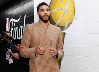 2024 NBA Finals: Tatum’s pinstripe suit leads Game 2 pregame fits