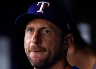 Rangers’ Max Scherzer throws 4 scoreless innings in 2nd rehab start