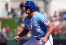 Royals put Renfroe (toe) on IL, Frazier on bereavement list
