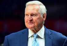 Clippers honor Jerry West with empty seat in NBA draft war room