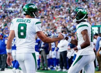 Aaron Rodgers, 40, is now the oldest player in the NFL