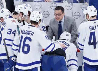 Assistant coach Guy Boucher won’t be back with Maple Leafs