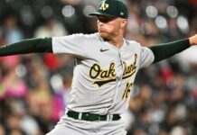 Athletics’ Sean Newcomb picks up win without facing batter