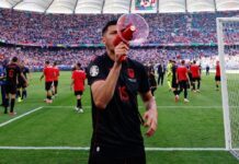 Euro 2024 Albania Mirlind Daku banned nationalistic chants