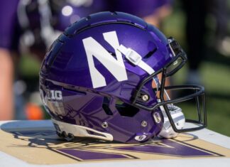 New football stadium at Northwestern Break Grounds