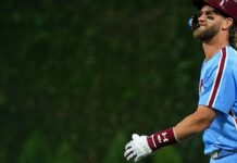 Bryce Harper, Kyle Schwarber injured late in Phillies’ loss