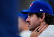 Blue Jays shut down closer Jordan Romano, cut Tim Mayza