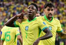 Brazil’s Vinícius Jr. slams Copa organisers over pitches, refs