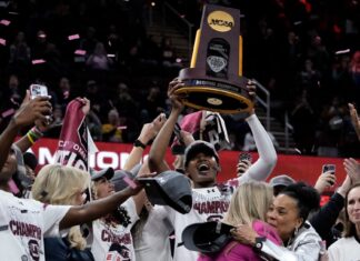 South Carolina beats Iowa to take home NCAA women’s championship title: Highlights