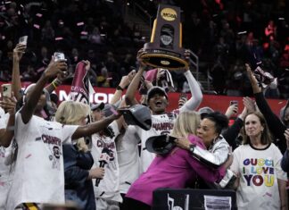 South Carolina beats Iowa to take home NCAA women’s championship title: Highlights