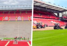 Anfield pitch ready to be relaid after Taylor Swift and Pink concerts – Liverpool FC
