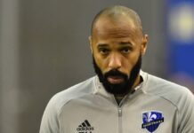 What did Thierry Henry say about Columbus Crew coach Wilfried Nancy?