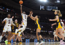 Women’s NCAA championship draws a record number of TV viewers : NPR