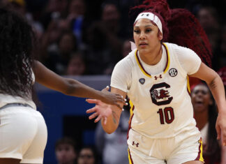 South Carolina beats off challenge from Iowa and Caitlin Clark to win NCAA women’s championship