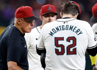 Diamondbacks place LHP Jordan Montgomery (knee) on IL