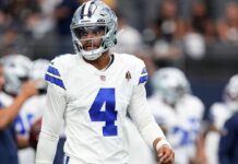 Source: Cowboys’ Dak Prescott no longer wearing walking boot