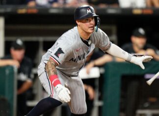 Twins place Jose Miranda on 10-day IL with back strain