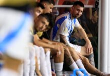 Lionel Messi out indefinitely with ankle ligament injury