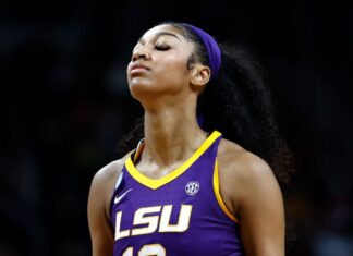 LSU’s repeat bid ends with Elite Eight loss to Iowa