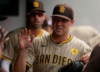 Michael King flirts with no-hitter as Padres edge Guardians